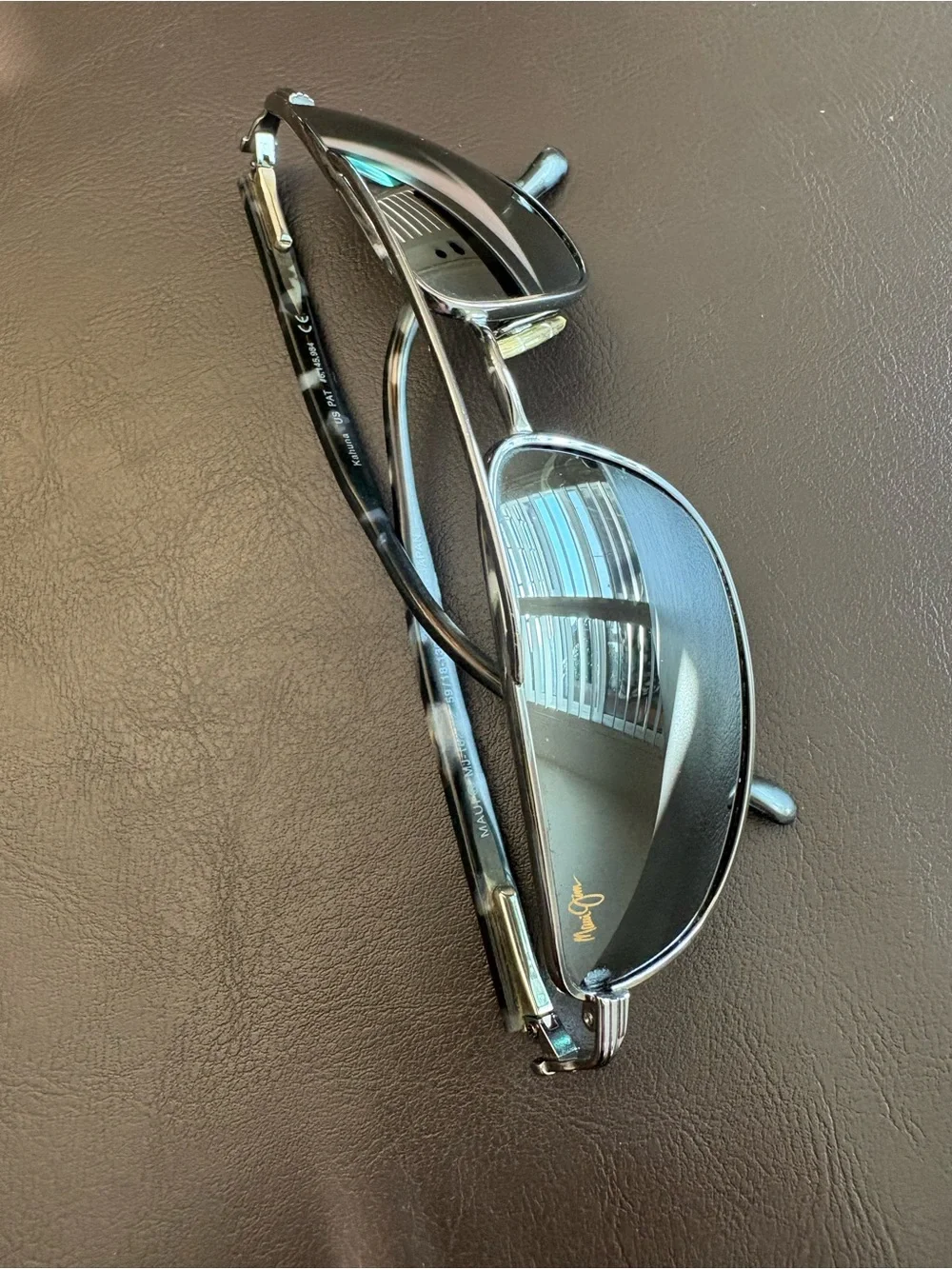 Maui Jim MJ 162 02 59/18-130 Made in Japan Sunglasses